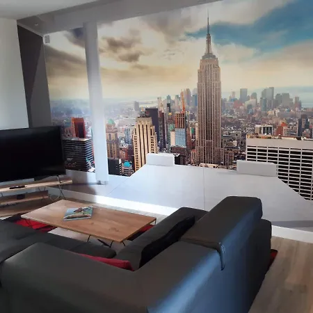 Апартаменты Grand T2 55m2 Le New-york En Centre - Terrasse Privee Et Parking Gratuit