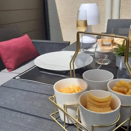 Апартаменты Grand T2 55m2 Le New-york En Centre - Terrasse Privee Et Parking Gratuit *