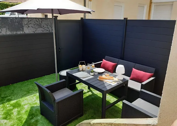 Grand T2 55m2 Le New-york En Centre - Terrasse Privee Et Parking Gratuit